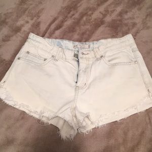 Free People Jean Shorts!